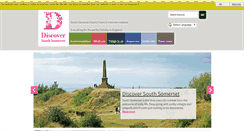 Desktop Screenshot of discoversouthsomerset.com
