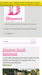 Mobile Screenshot of discoversouthsomerset.com